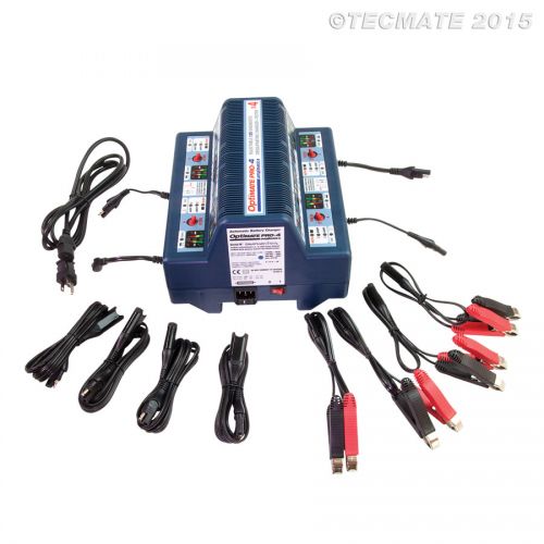 OptiMATE PRO-4S Caricabatterie Multiplo a 4 banchi 12 Volt 2 / 4 Ampere