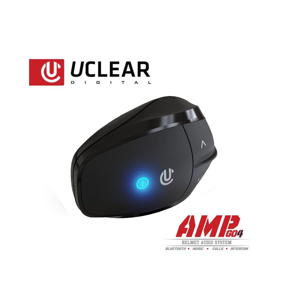 Auricolare interfono Bluetooth 5.0 UCLEAR AMP Go 4  - Kit singolo