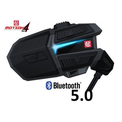 Auricolare interfono Bluetooth 5.0 UCLEAR Motion 4 Lite - Kit singolo