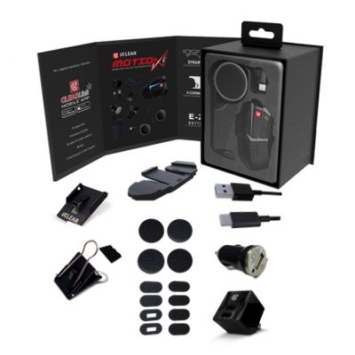 Auricolare interfono Bluetooth 5.0 UCLEAR Motion Infinity - Kit singolo