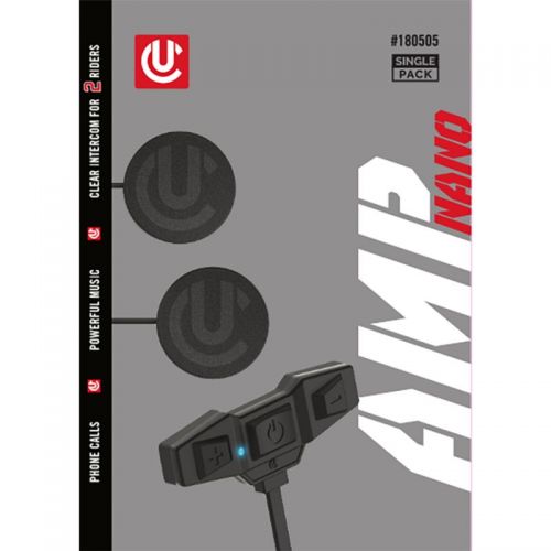 Auricolare interfono Bluetooth 5.2 UCLEAR AMP NANO  - Kit singolo