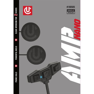 Auricolare interfono Bluetooth 5.2 UCLEAR AMP NANO  - Kit singolo