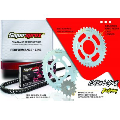 Kit Trasmissione Catena Corona Pignone SUPERSPROX PERFORMANCE LINE S-AC 14-42-525-114-C per BENELLI TRK 502 2021 / 2024