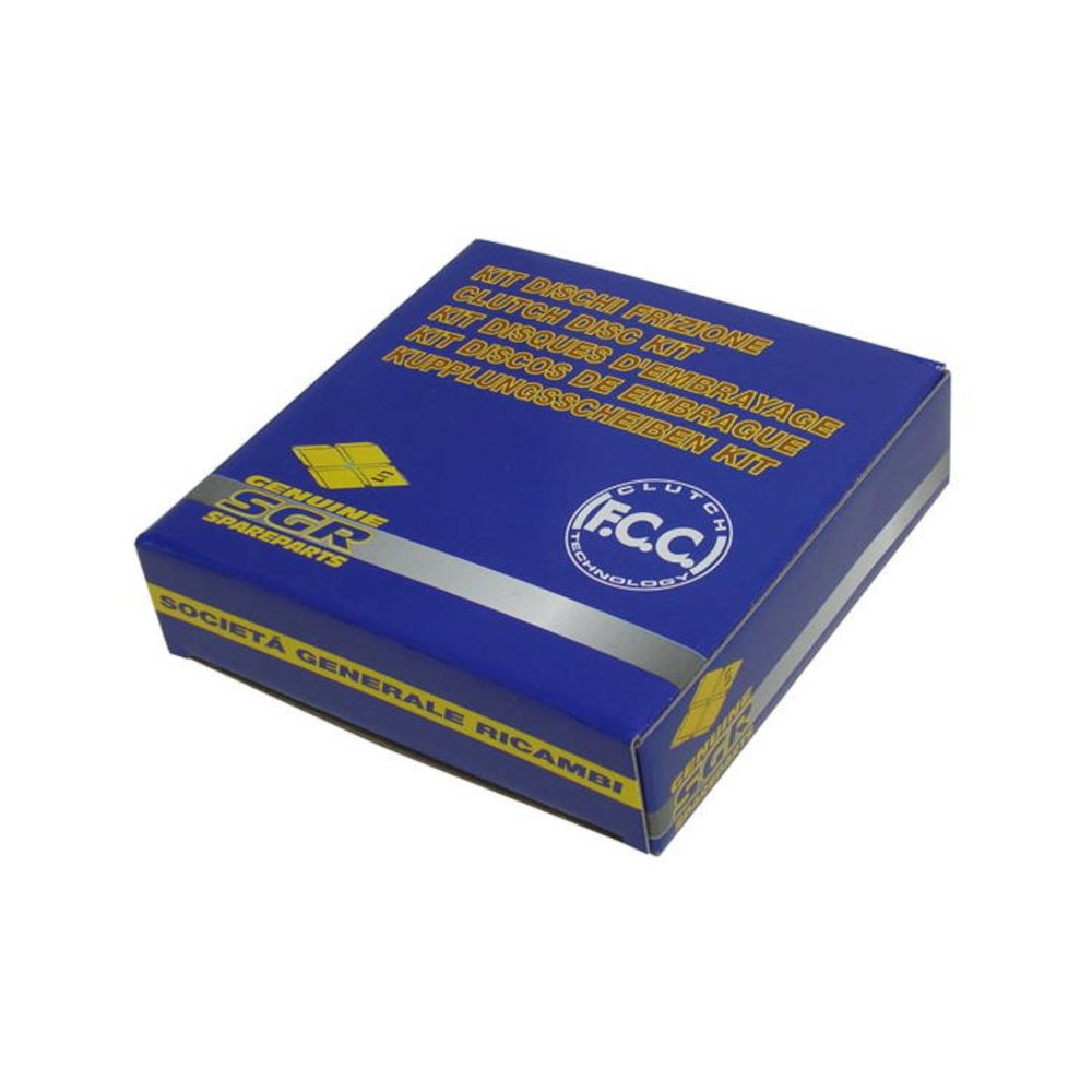 Kit Dischi Frizione Guarniti FCC per frizione 4 molle 10 Denti - Diametro Esterno Ø 136mm Diametro Interno Ø 108mm