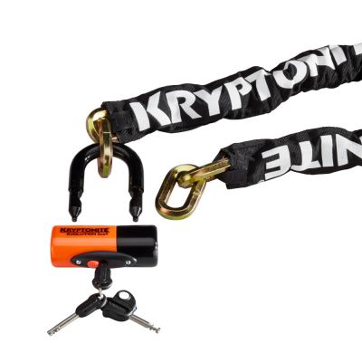 Catena KRYPTONITE NEW YORK 170 cm con Lucchetto Bloccadisco EVOLUTION