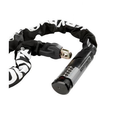 Catena KRYPTONITE KRYPTOLOK 120 cm con Lucchetto integrato con combinazione