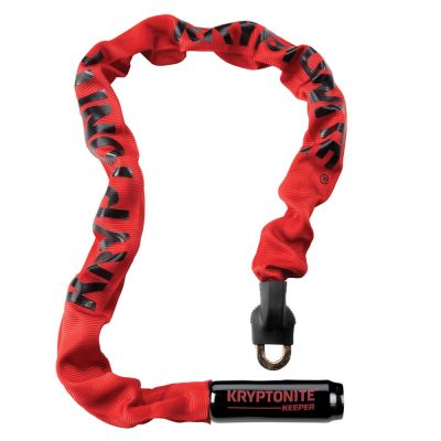 Catena KRYPTONITE KEEPER COLOR SERIES RED 85 cm con Lucchetto integrato