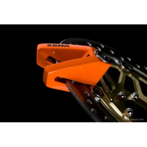 Lucchetto Bloccadisco XENA X2 CARBONIO Double-Locking