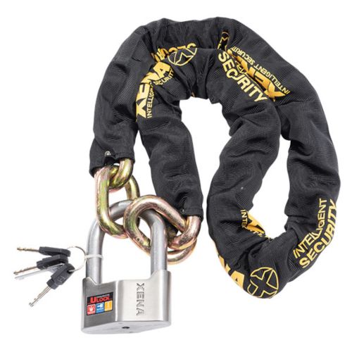 Catena 120 cm XENA XC14 Maglia rotonda 14 mm con Lucchetto XSU69