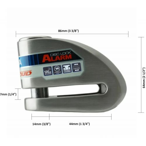 Lucchetto Bloccadisco con Allarme XENA XX14 BLE