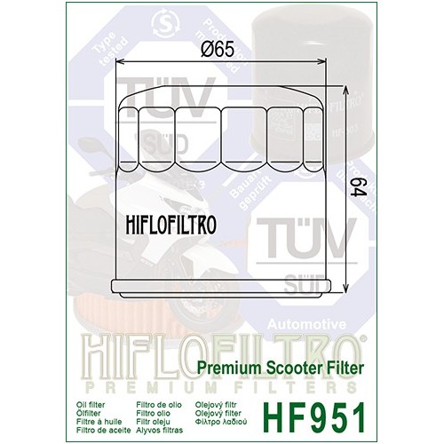 HIFLO FILTRO OLIO HF951