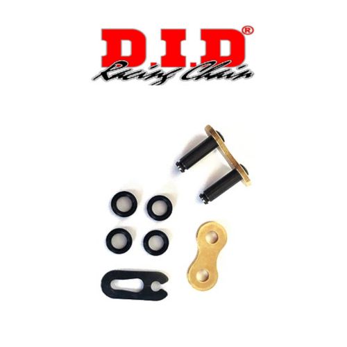 Maglia di giunzione a clip RJ per Catena DID 520 MX oro-nero