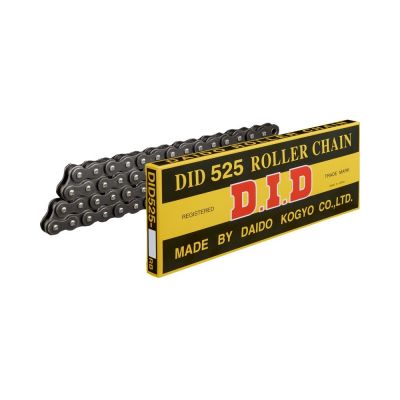 Catena DID 525 con 134 maglie acciaio con giunto a clip RJ