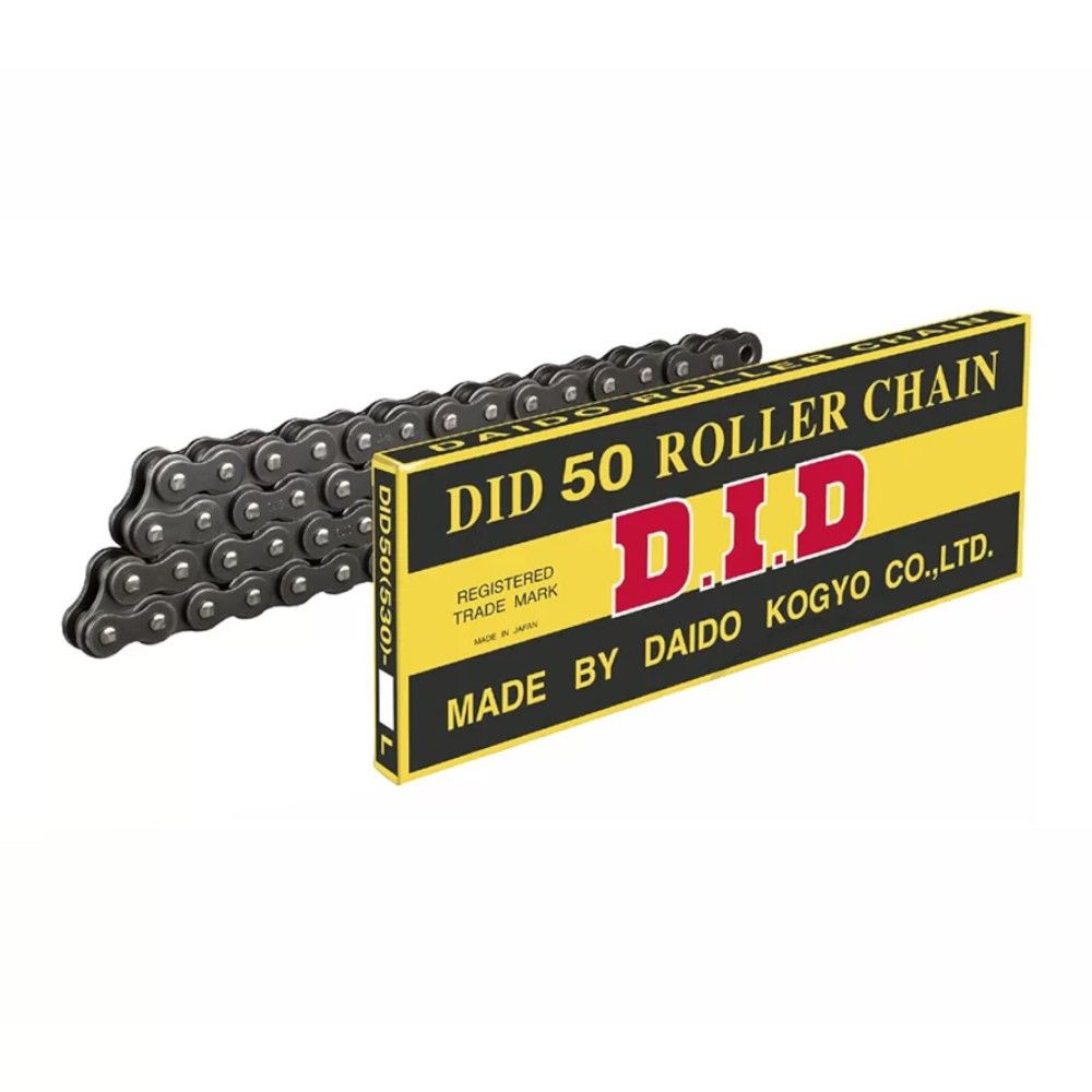 Catena DID 530 con 120 maglie acciaio con giunto a clip RJ