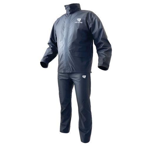 Completo antipioggia Mototec Perfect Dry Nero (Giacca e Pantaloni)