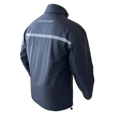 Completo antipioggia Mototec Perfect Dry Nero (Giacca e Pantaloni)