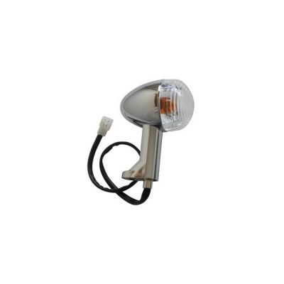 Indicatore di direzione cromato ECIE Anteriore Destro / Posteriore Sinistro per MOTO GUZZI Nevada 750 - V7 - Bellagio