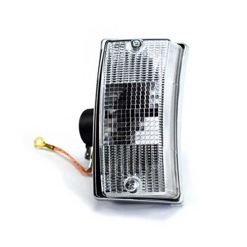 Freccia Indicatore di direzione anteriore destro trasparente SIEM per Piaggio VESPA PX 125 / 150 / 200 2001 / 2015