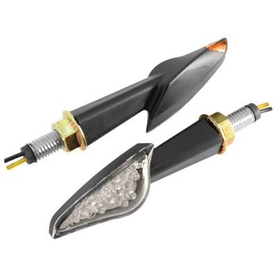 Frecce a Led nere con illuminazione laterale extra 46x21mm