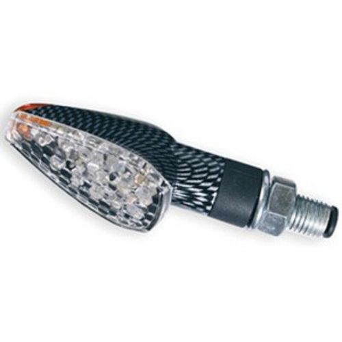 Frecce a Led Carbon Look con illuminazione laterale extra