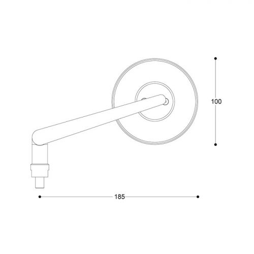 BARRACUDA Specchi Retrovisori SKIN-S B-LUX