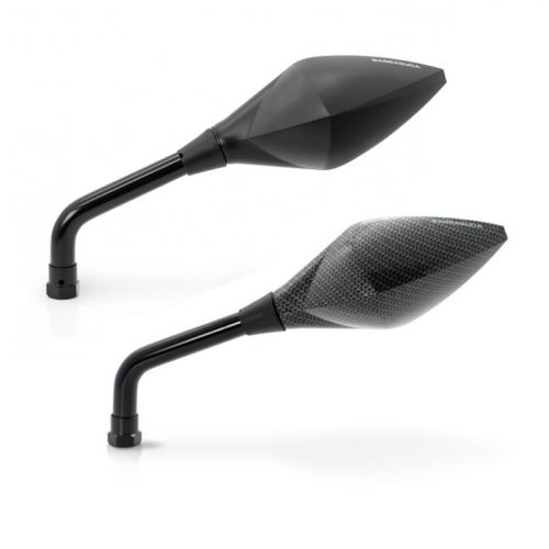 BARRACUDA Specchi Retrovisori STREET Nero o Carbon Look