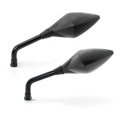 BARRACUDA Specchi Retrovisori STREET Nero o Carbon Look