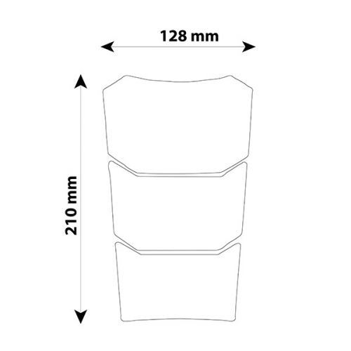 Protezione Serbatoio MOTOTEC T5 trasparente