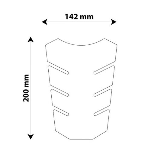 Protezione Serbatoio MOTOTEC T9 carbon