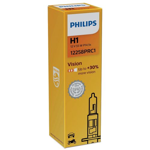 PHILIPS VISION H1 Lampadina Fari Auto - Moto