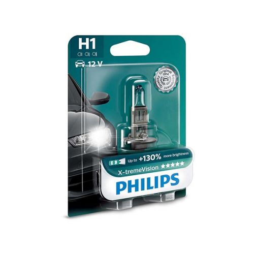 PHILIPS X-TREME VISION H1 Lampada Fari Auto - Moto
