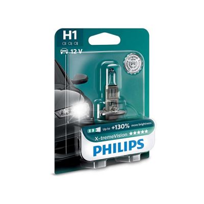 PHILIPS X-TREME VISION H1 Lampada Fari Auto - Moto