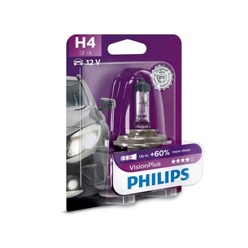 PHILIPS X-TREME VISION H4 Lampada Fari Auto - Moto