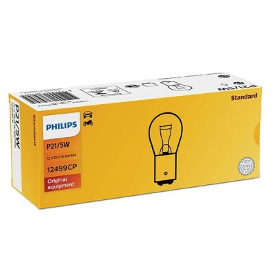 PHILIPS STANDARD VISION P21/5W Lampadina per Auto - Moto