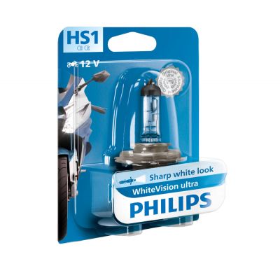 PHILIPS WHITEVISION ULTRA MOTO HS1 Lampada per Faro Moto