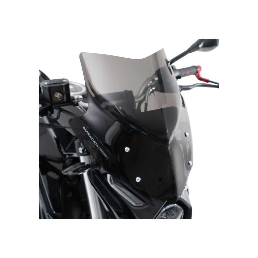 BARRACUDA CUPOLINO AEROSPORT FUME' SCURO per VOGE BRIVIDO 125R 2023 / 2025