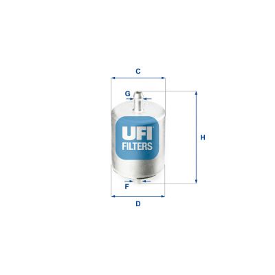 Filtro Benzina UFI FILTERS