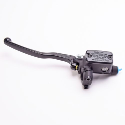 Pompa frizione / freno posteriore assiale Brembo PS 13 corpo nero leva nera con serbatoio