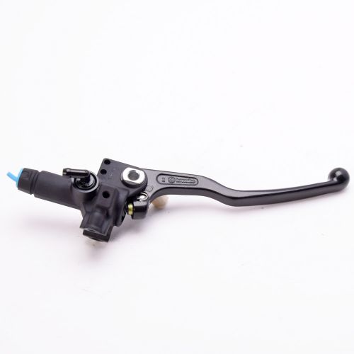 Pompa freno anteriore assiale Brembo PS 13 corpo nero leva nera senza serbatoio