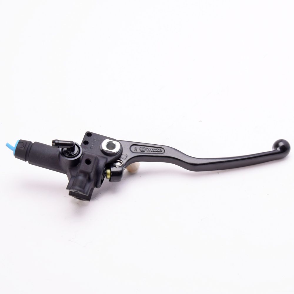 Pompa freno anteriore assiale Brembo PS 13 corpo nero leva nera senza serbatoio