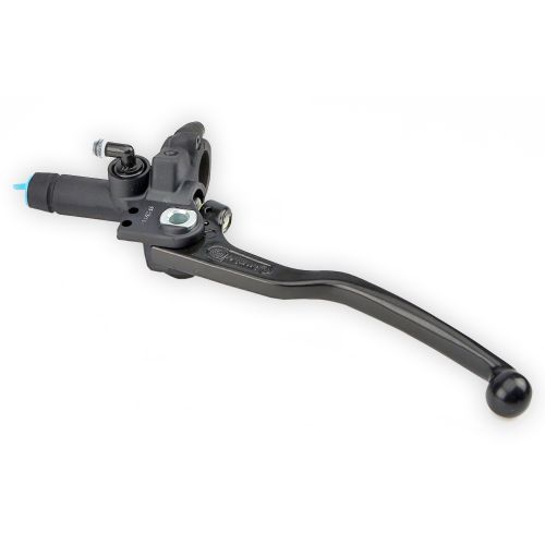 Pompa frizione moto / freno posteriore assiale Brembo PS 13 corpo nero leva nera senza serbatoio