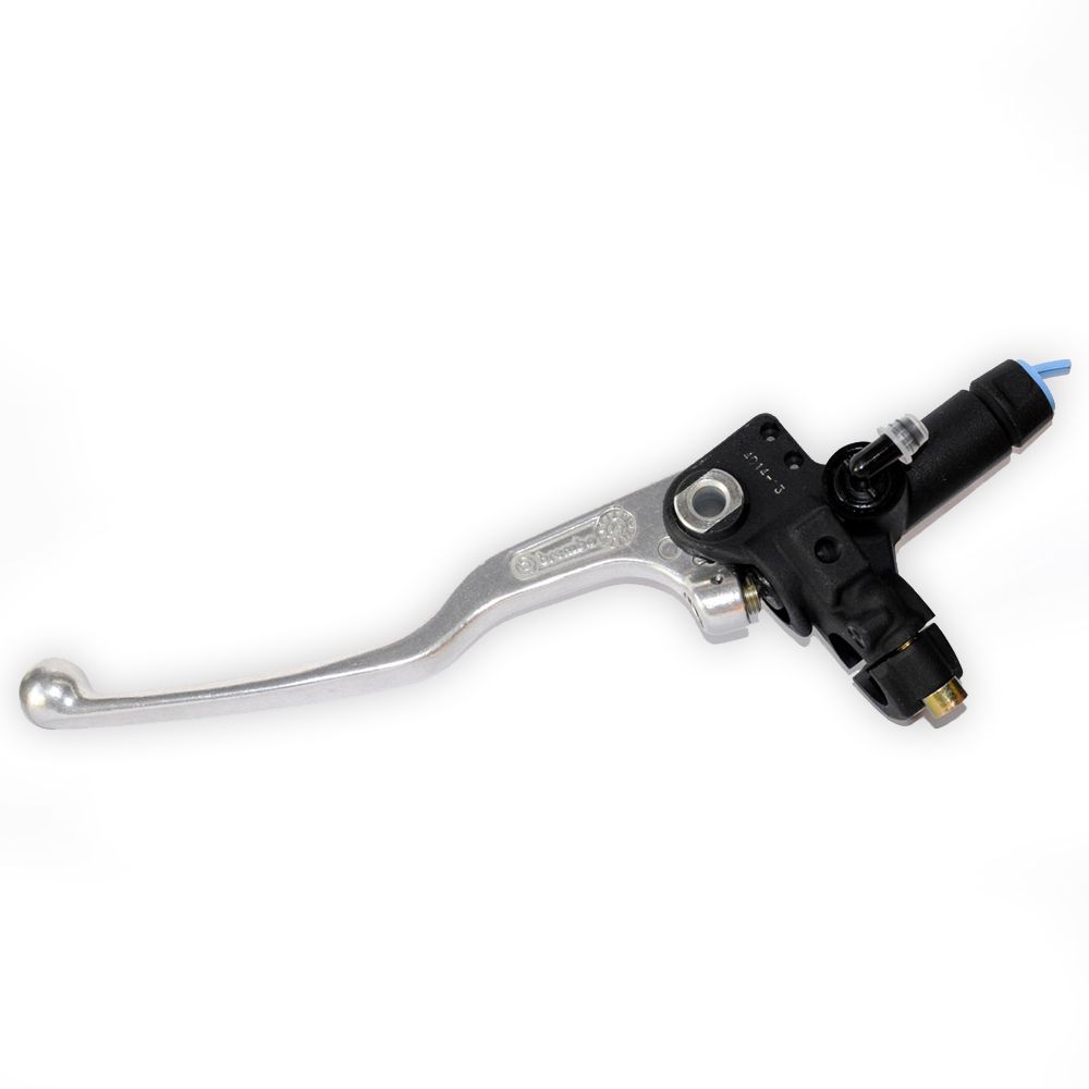 Pompa frizione assiale Brembo PS 13 corpo nero leva argento senza serbatoio