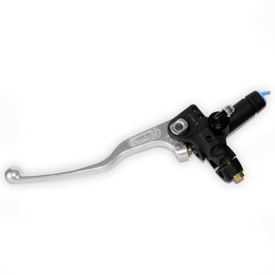 Pompa frizione assiale Brembo PS 13 corpo nero leva argento senza serbatoio