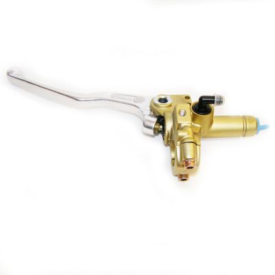 Pompa frizione assiale Brembo PS 13 corpo oro leva argento senza serbatoio