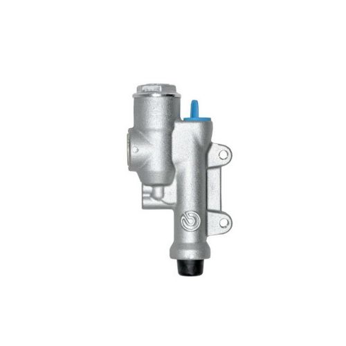 Pompa freno posteriore Brembo PVPS 13 argento con serbatoio interasse fori 40 mm