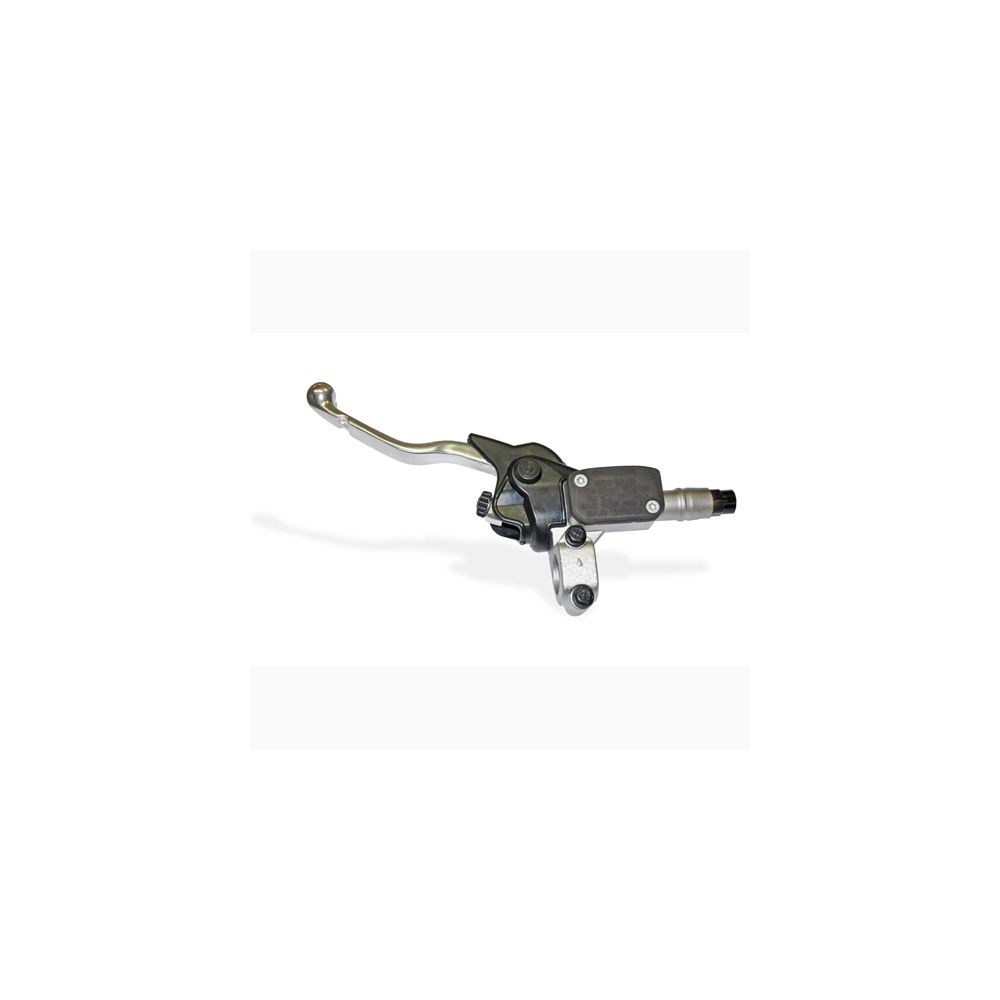 Pompa frizione / freno posteriore assiale Brembo PS 9 corpo argento leva argento regolabile con serbatoio
