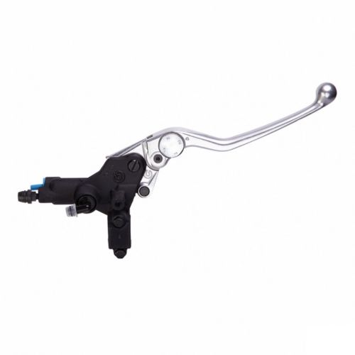 Pompa freno anteriore assiale Brembo PSC 16 corpo nero leva argento regolabile senza serbatoio