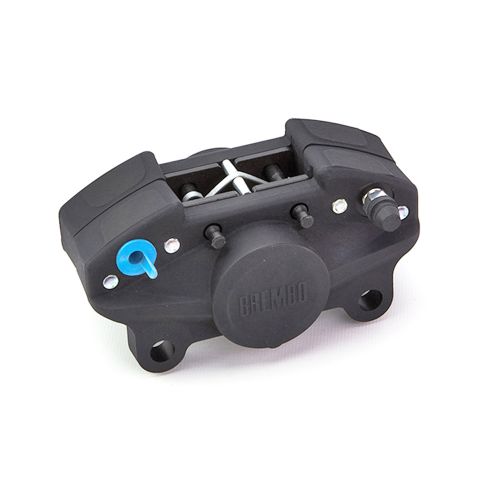 Pinza Freno Fissa Brembo P2I08N corpo nero 2 pistoncini 38 mm montaggio Interno interasse fori 88,9 mm