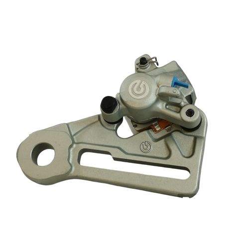 Pinza Freno Flottante Assiale Brembo PF 24 corpo argento 1 pistoncino 24 mm interasse fori 90,5 mm perno ruota Ø 20 mm