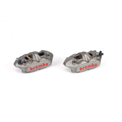 Kit Pinze Freno Anteriore Radiali BREMBO 220A39710 M4.34 titanio